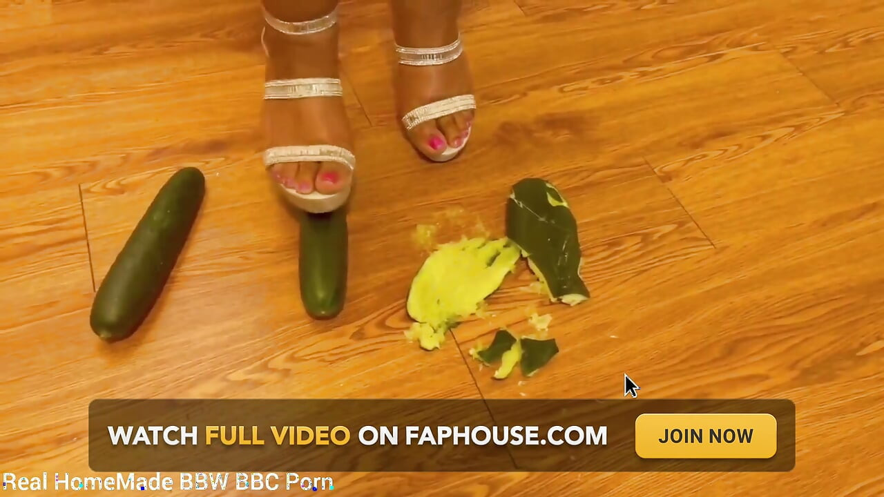 Squashing Eggplants in My High Heels