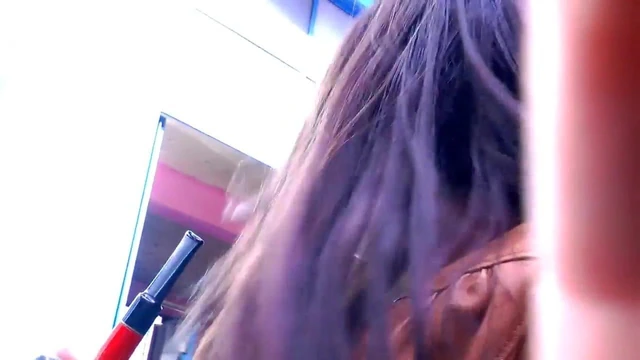 The smoke fetish queen Alexxxya smoking pipe