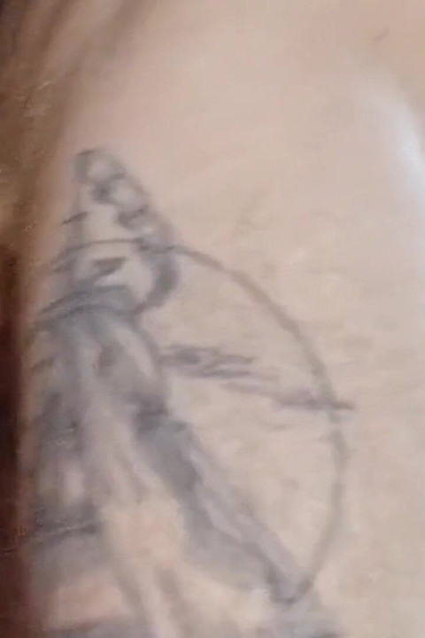 A girlfriend with a big ass stands doggy style and takes a dick in her pussy