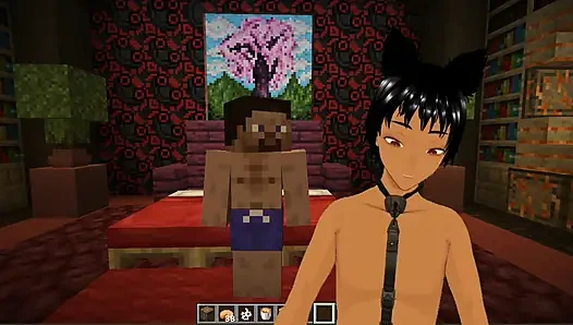 Minecraft Figura - Trying out some new models like this sexy Woman with bunny ears