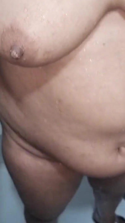 Desi wife shower in bathroom. | Clip 1