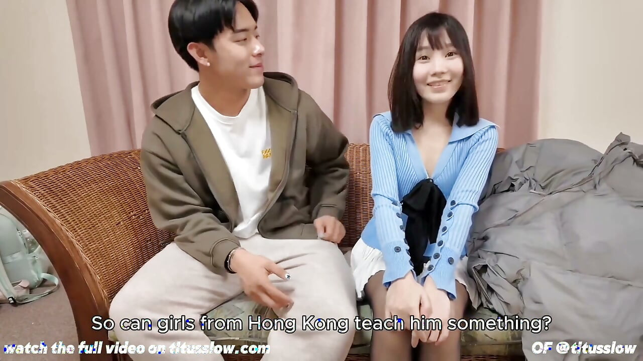 Ho incontrato una bella ragazza cinese asiatica e voleva filmare una scena con me