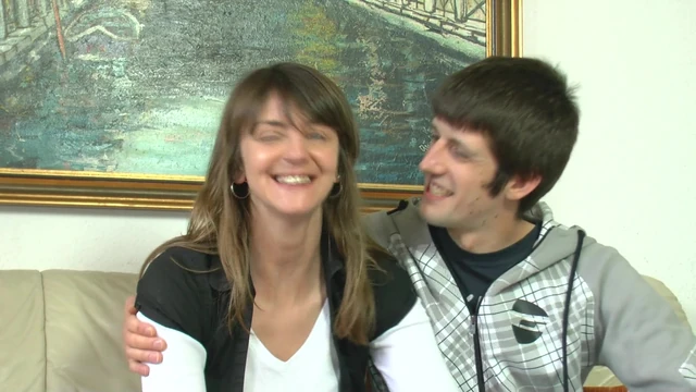 Casting with german actress and actor in threesome, in this