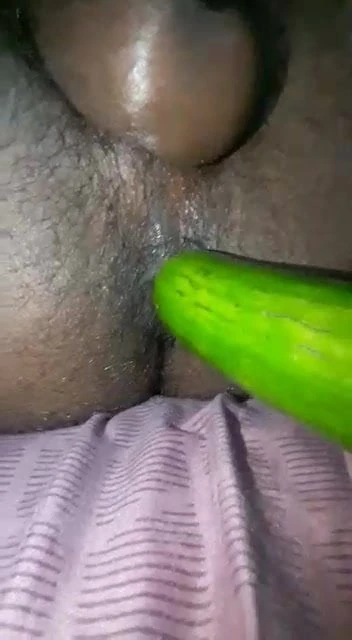 masturbating with cucumber