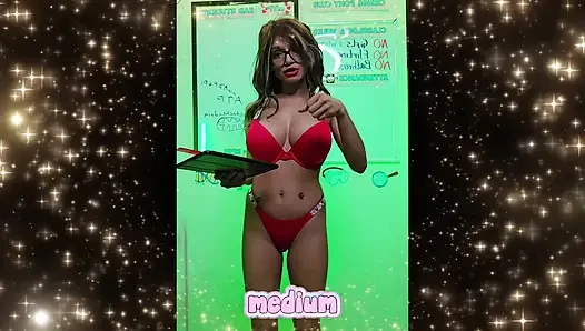 Goddess Seltenheit lehrt dich den besten weg, zu goon!