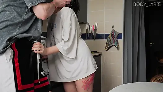 Vibey morning sex between two neighbors