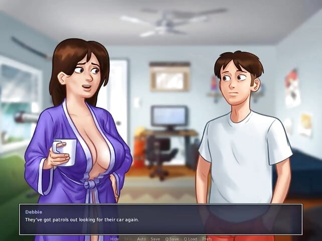 Summertime Saga Part 207 - Rondaan Polis oleh Misskitty2k