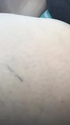 BBW Masturbates In Car