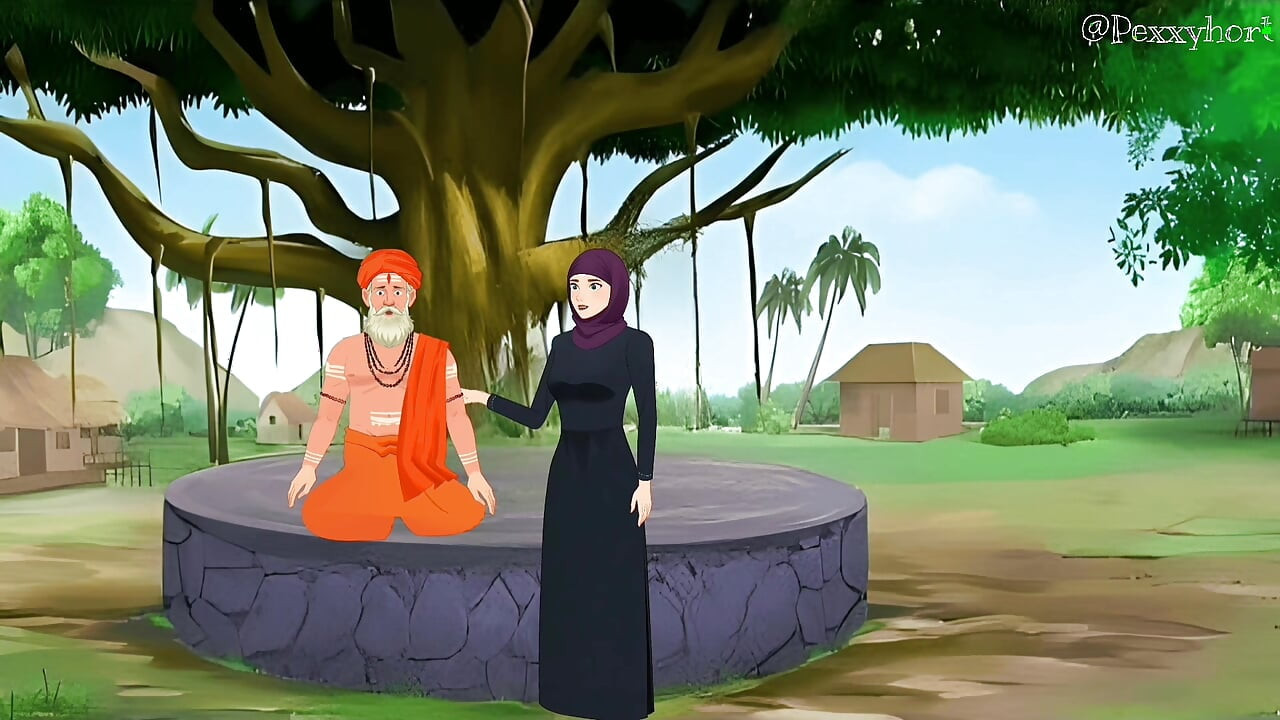 New Desi Pandit And Hijabi Ladki Sexy Video