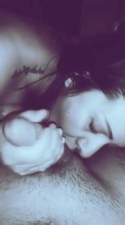 SLUT DRAINS MY BALLS IN HER THROAT