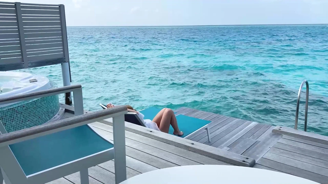 Beautiful petite babe invited to the villa to fuck her ass hard (POV)