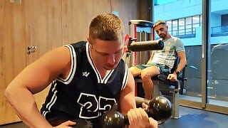 I Fucked Him After the Gym Sweaty Hot and with a Hard Cock Since He Looked at Me