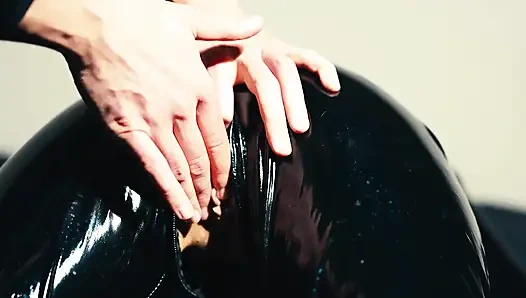 Poposuna parmağıyla vajinamı mastürbas ediyor