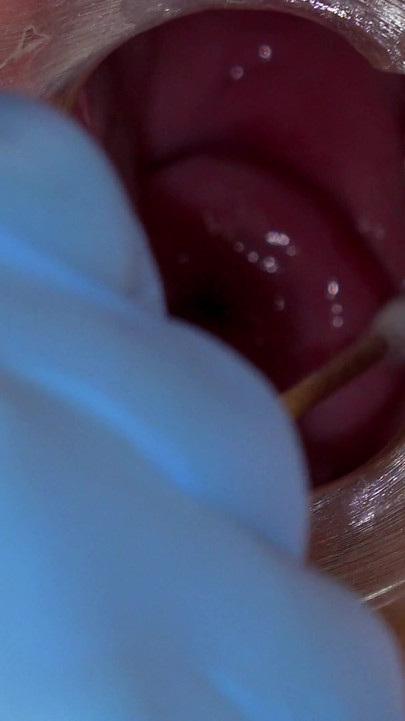Jaw-dropping moment from "Daphne Klyde made to squirt twice in gyno chair"