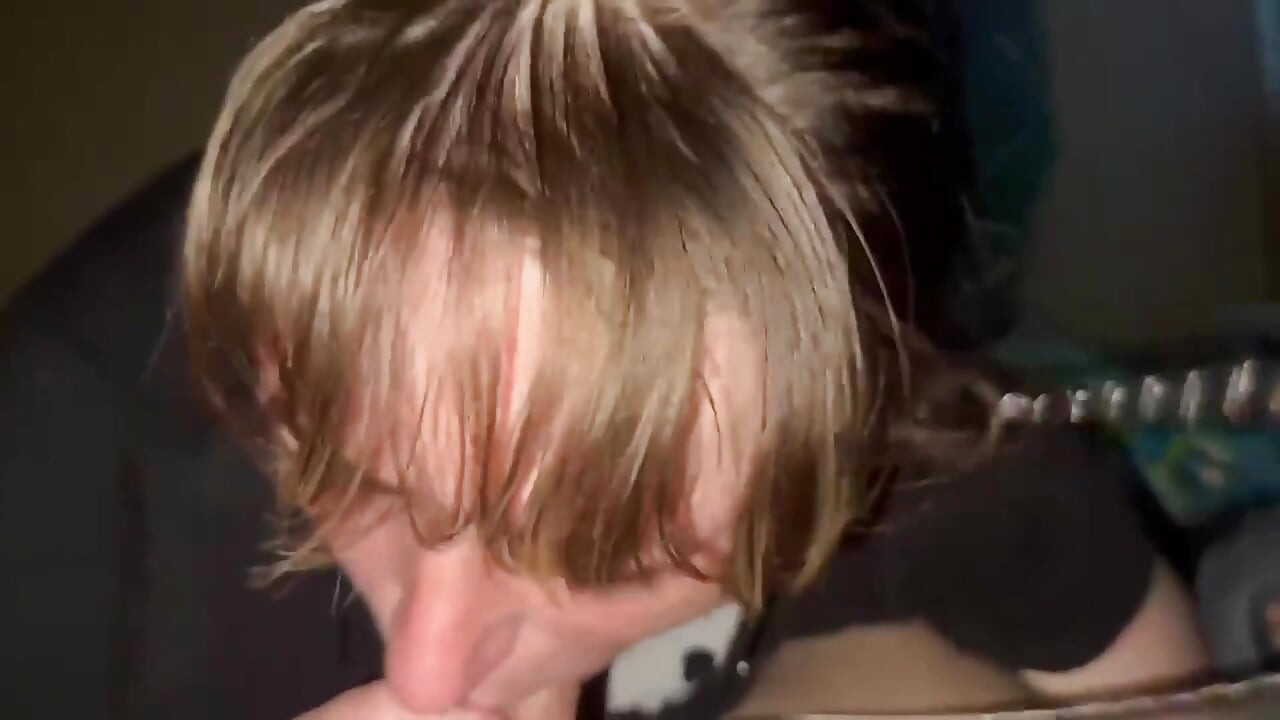 Kehlenfick mit dem weißen monster