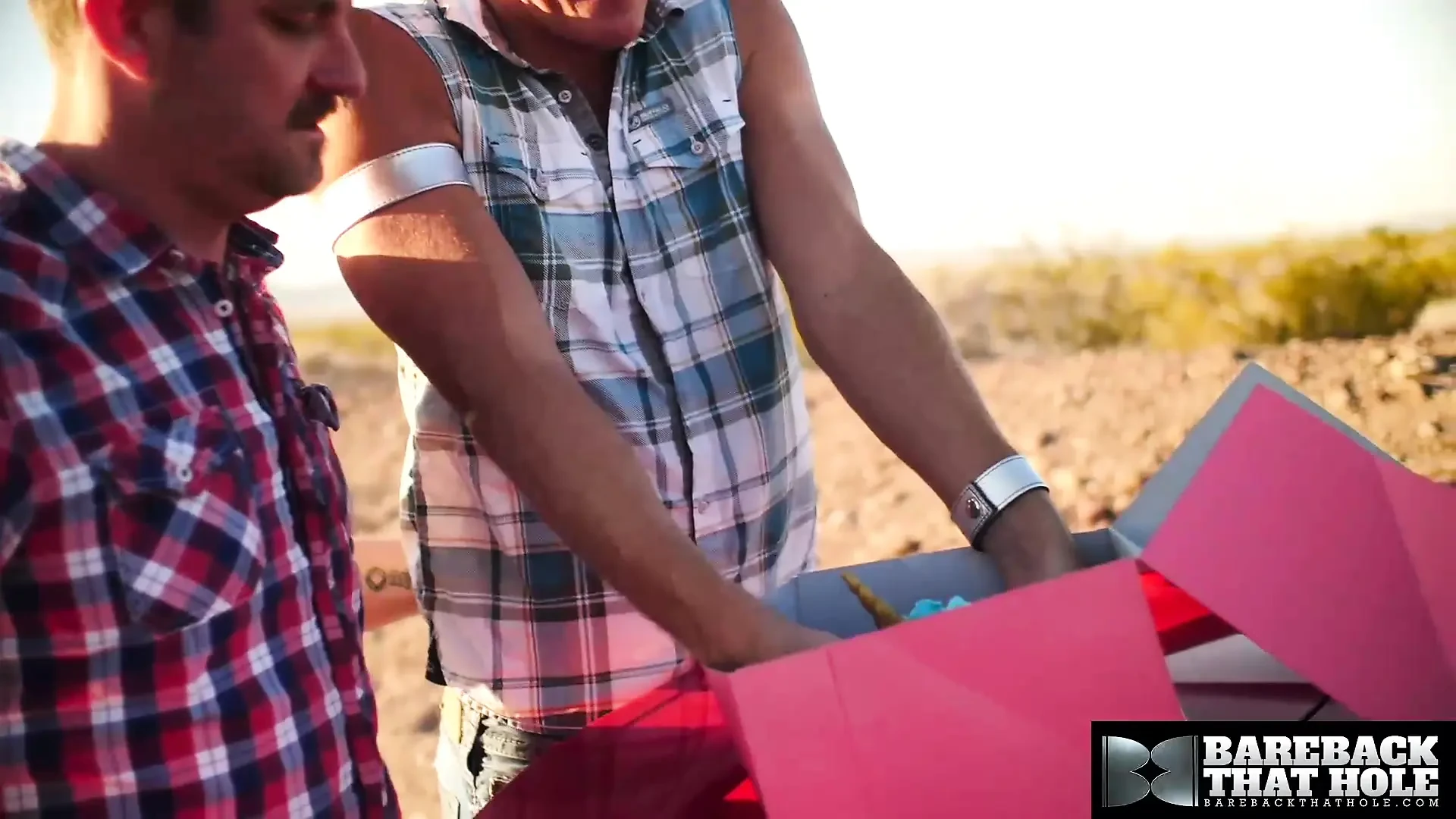 BAREBACKTHATHOLE Christian Matthews Barebacked By Silver Steele