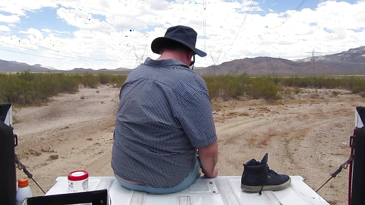 Desert Hike Jerkoff 5