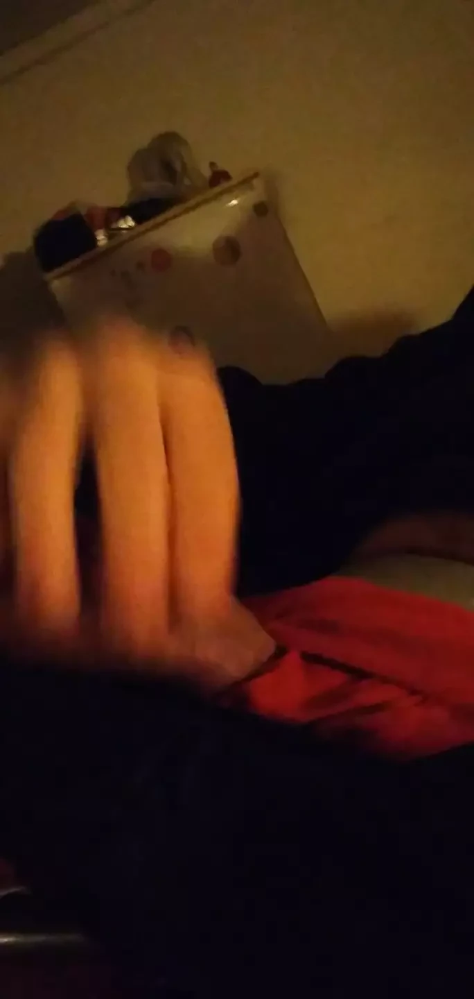 Watching porn and jerk my thick veined
