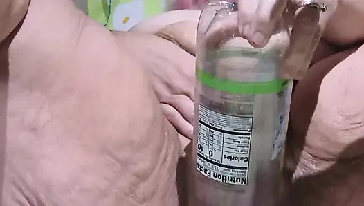 Damn She's Fucking a Bottle