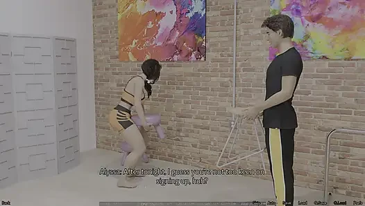 Первокурсницы - сезон 1, эпизод 2 - часть 1, 3D порно игра, полная история