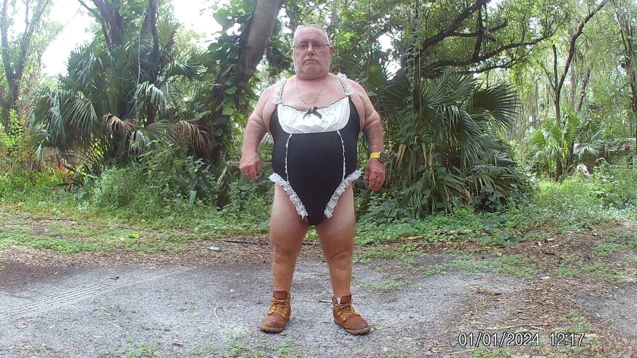 Mark Fletcher dressed up edging my cock, eating my cum