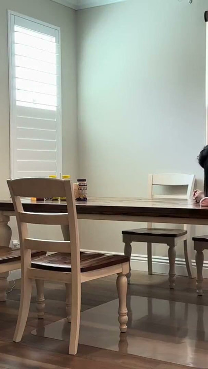 Cheating with friend’s wife on my dining table when her husband’s out of town | Clip 1