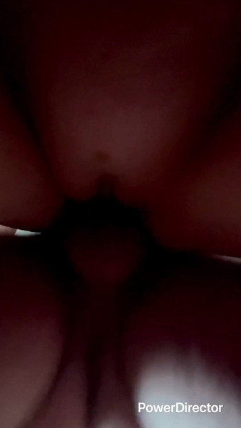 Jaw-dropping moment from "She takes my big cock deep down! I squirt on her face and she swallows"