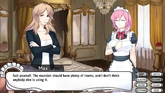 Rumah pembantu: pembantu rumah tangga pengisap kontol, crot di mulut, hentai ep.2