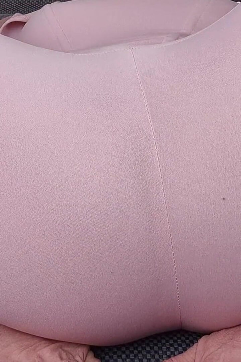 Look at My Cute Ass My New Sexy Pink Combi