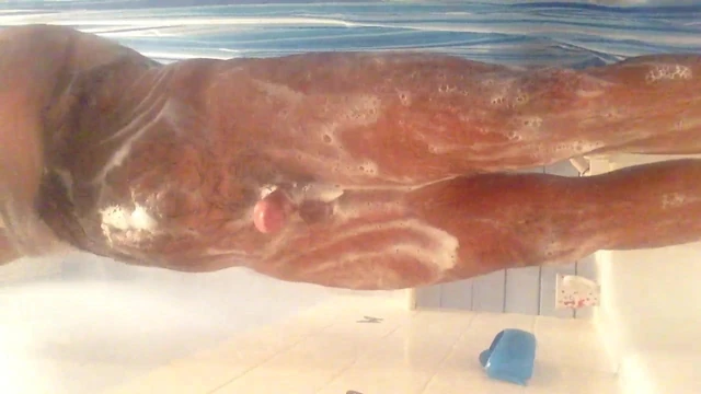 jon in the shower