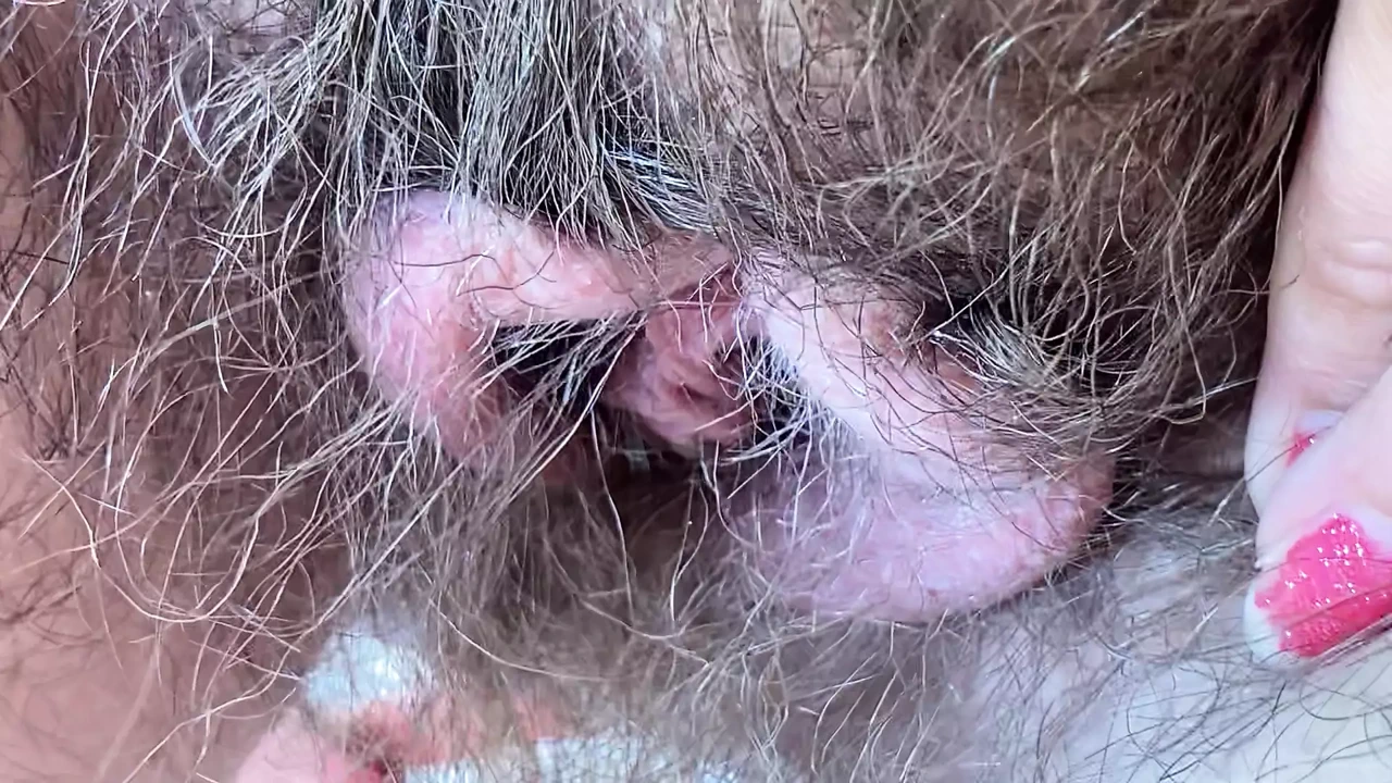 Hairy bush fetish video pov closeup