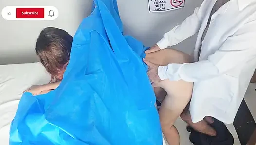 Fake Doctor Fucks Patient During Exam!