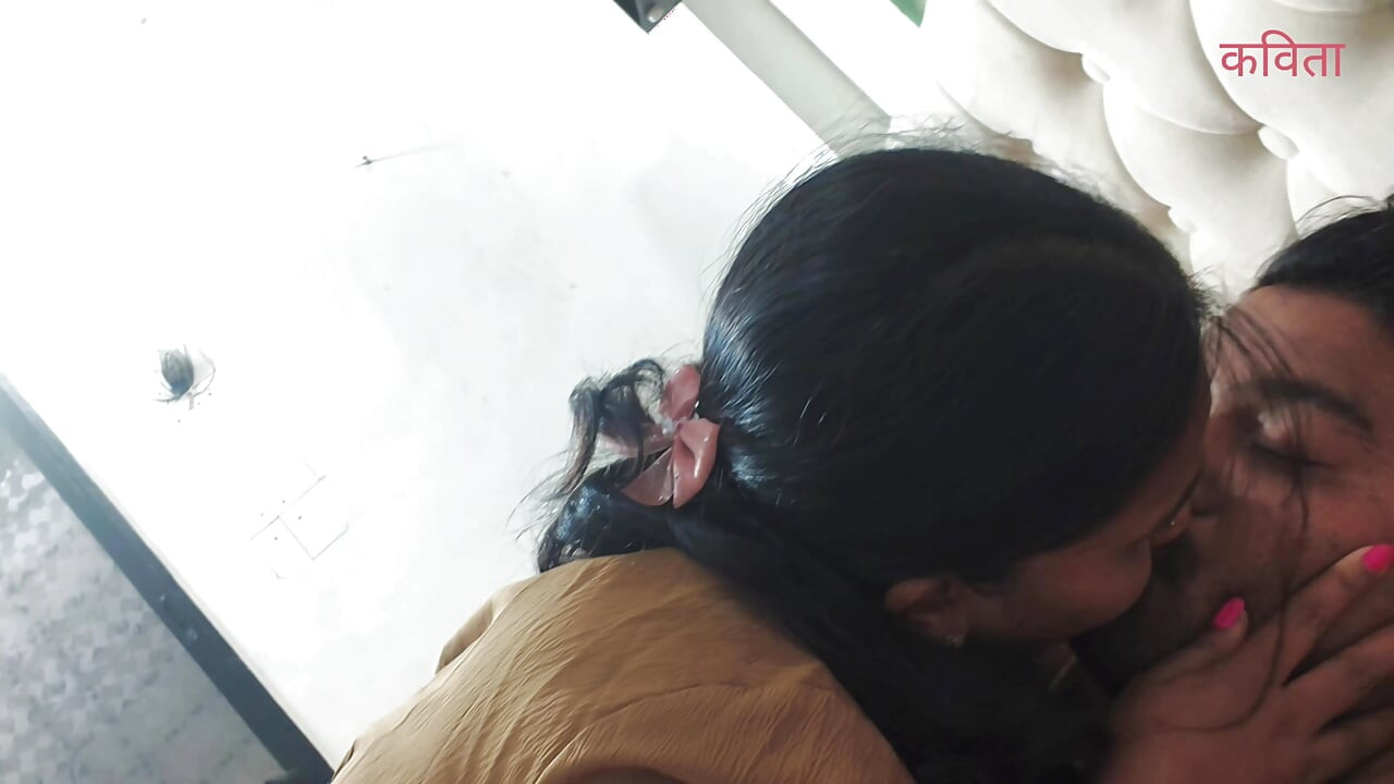 Desi Indian Marathi Kavita bhabhi riding on Tatya lover Dick