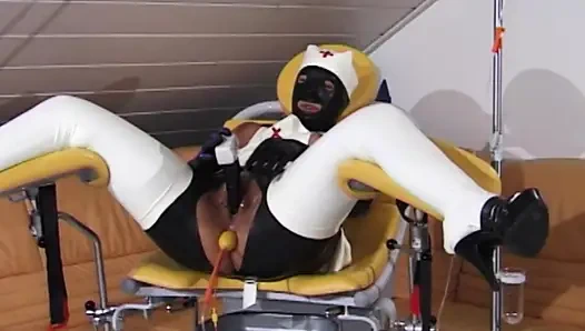 Young Horny Woman Inserts Sex Toy Into Her Pussy