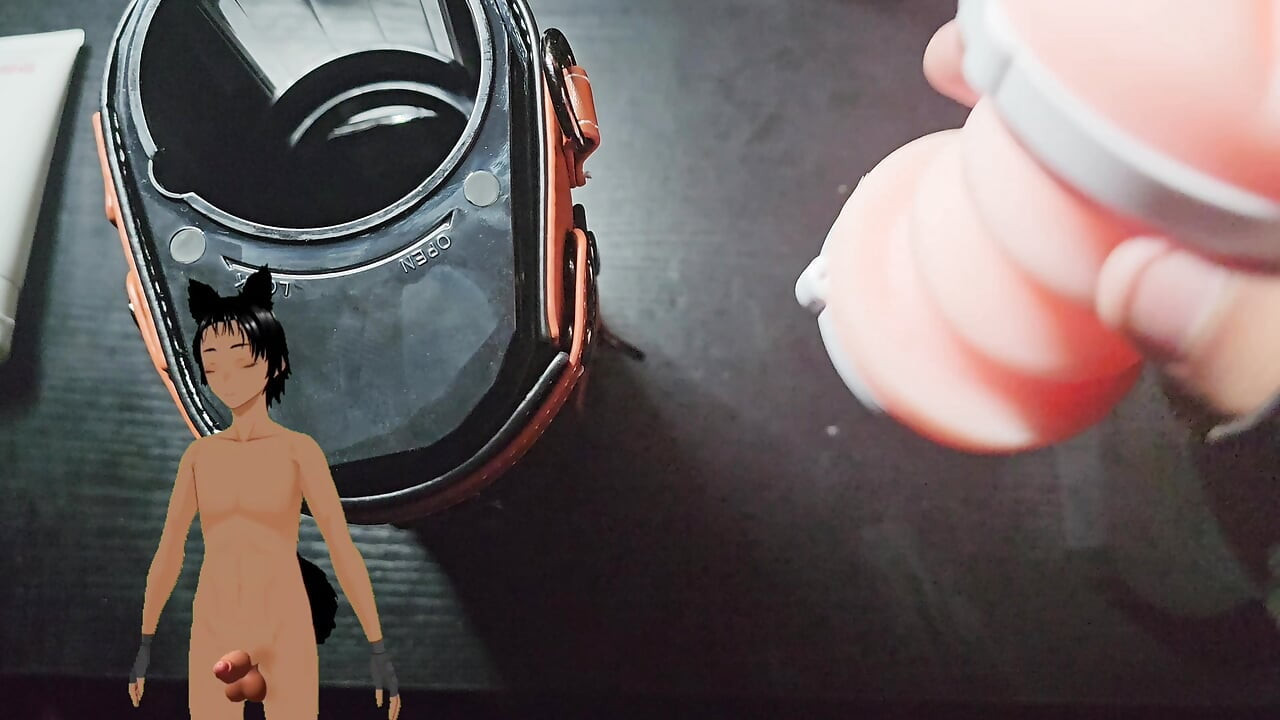 Using an automatic Male masturbator that is someone else is gonna use.