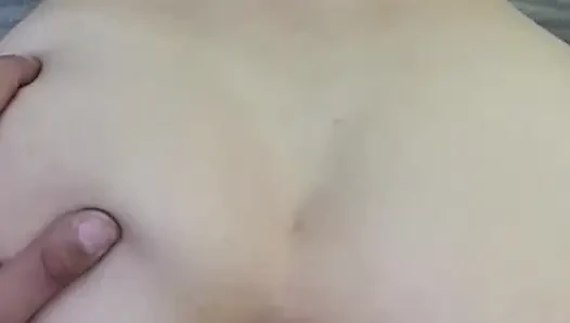 public blowjob and outdoor fucking cum on tits