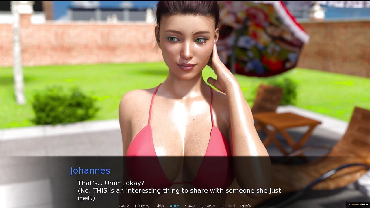 Summer avec Mia 2 - n ° 1, je ne peux pas croire qu'il y a deux femmes qui baisent à notre piscine