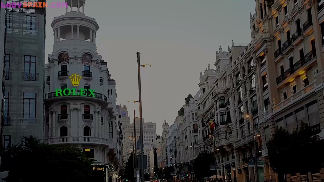 Creampie for This Busty Hot Young Woman in Madrid