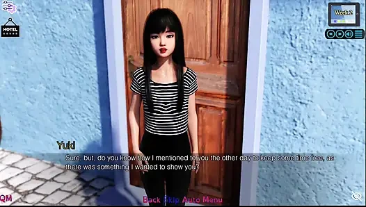 Sunshine love #16: Johannes saw Ashley while he went for a ride