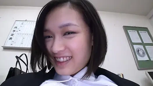 A Middle-aged Man and a Job-hunting College Woman.