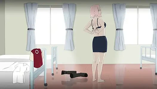 Naruto - Shinobi Forged Bonds - Part 2 Sakura Undressing by Hentaisexscenes