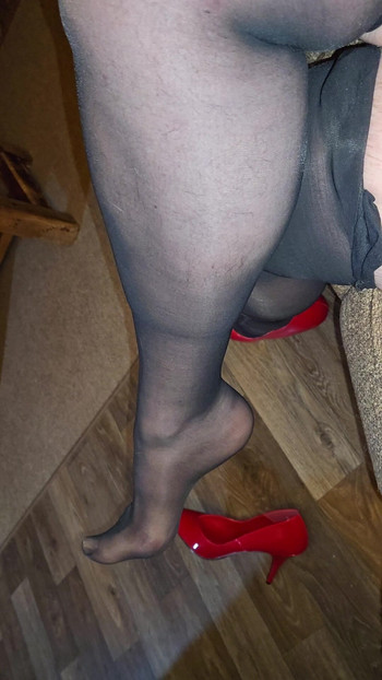Louise Nylontease Nylon Stocking Foot Fetish Tease Crossdresser