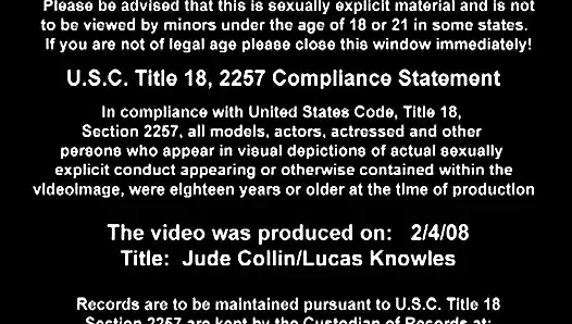 Jude Collin and Lucas Knowles