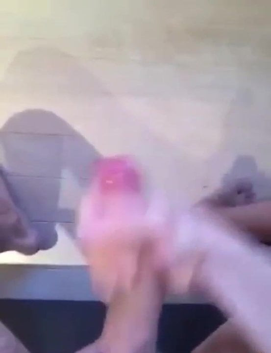 Jerk off in the locker room