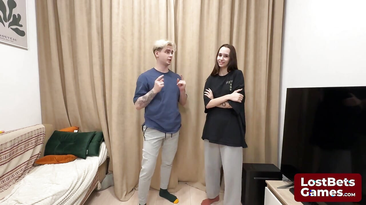 A Thrilling Game of Strip Hand Slap Ends with a Wet Blowjob