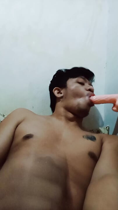 Kraken - Wanking and suck my dildo
