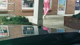 DeeDeeSlut69 Early Days in Pink Body Suit