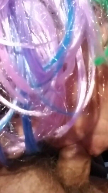 Powerful moment from "CD Sucks Boyfriends Cock Makes Him Edge to Cumshot"