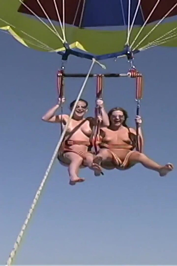 Naked Parasailing on Spring Break in Key West