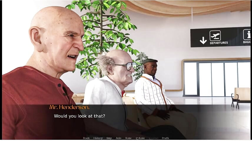 I Will Fuck Your Grandpa - Gameplay -roleplay - Nurse Scene - Stewardess Scenes
